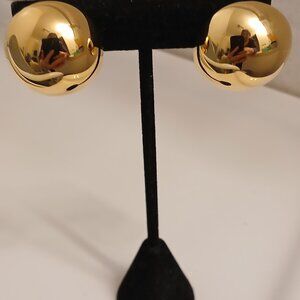 UltraFine 950 Silver 25mm Bold Bead Stud Earrings